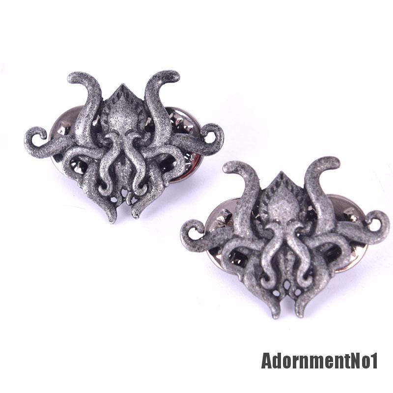 (Adornmentno1) Pin / Bros Cthulhu Untuk Dekorasi Pakaian / Tas Ransel