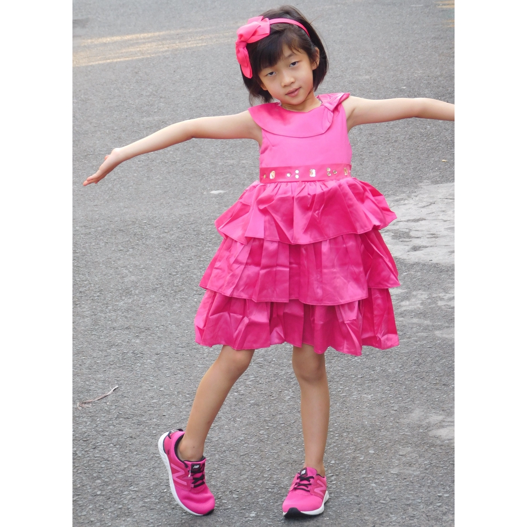 FASHION GIRL DRESS ANAK ZOE 14159-6 / BAJU PESTA ANAK