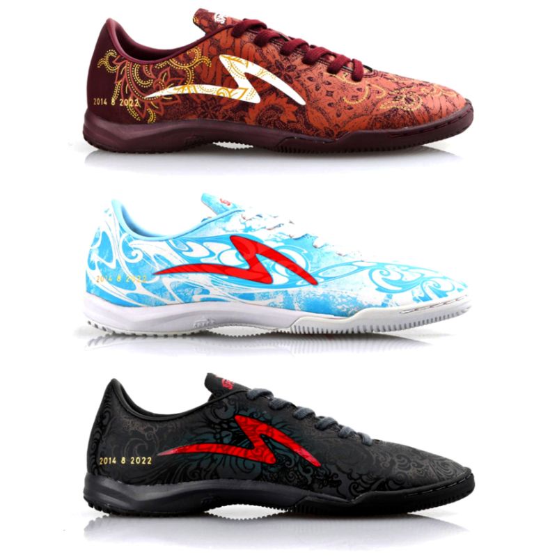 DISKON 40% Sepatu Futsal Specs Accelerator LIGHTSPEED PRO IN  Slaz Pro In Winter white LIGHTSPEED RE