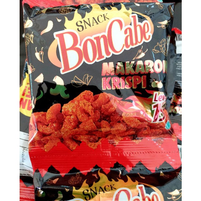 

Snack Bon Cabe Makaroni Krispy Renceng / Tiara [ ecer 2000 ]