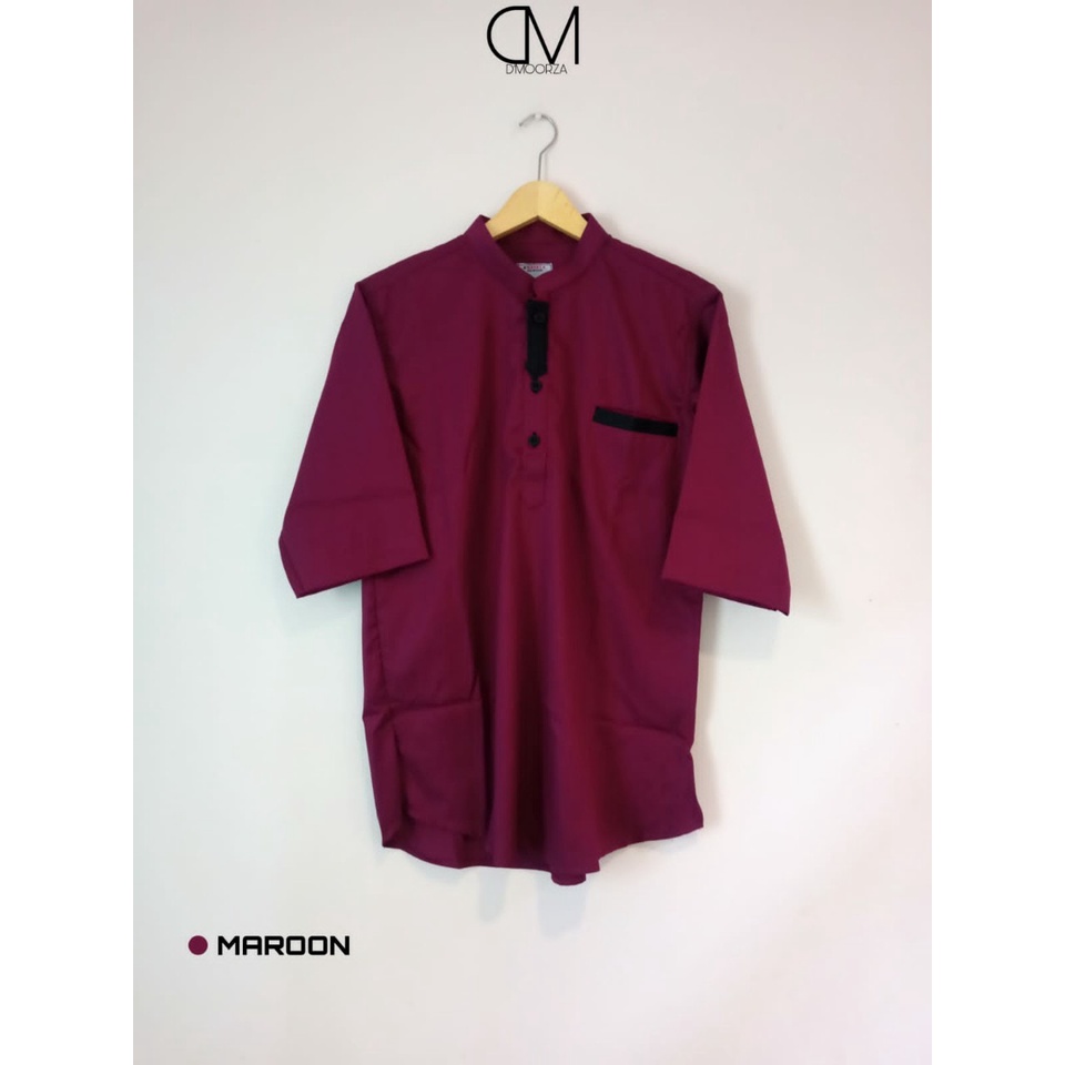 KOKO KURTA DEWASA LENGAN PENDEK POLOS TERBARU DAN TERLARIS/FASHION MUSLIM PRIA/BAHAN KATUN TOBOYO PREMIUM/ M L XL/BISA COD