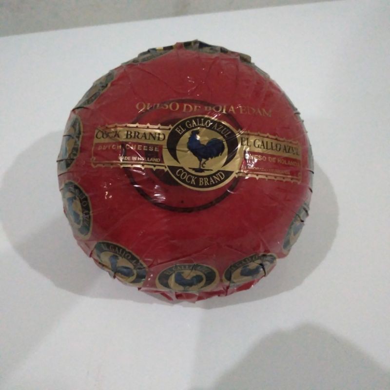 Keju Edam bola cap Ayam Emas 1.6kg / Halal Cheese