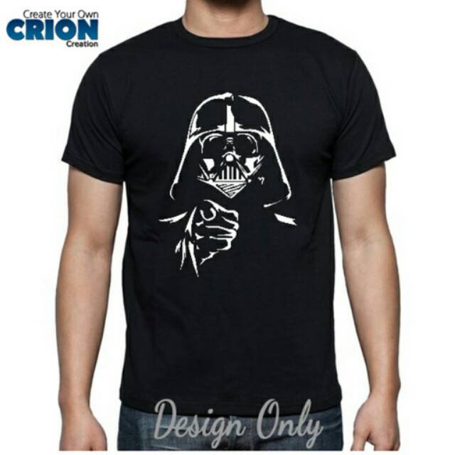 Kaos Darth Vader Stencil Style by Crion