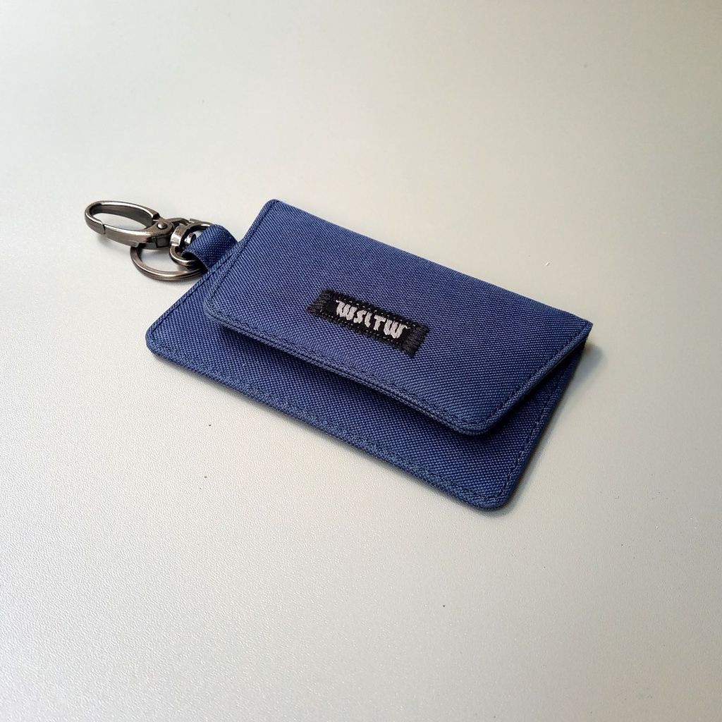 Dompet Stnk Mobil Gantungan Kunci Motor Slot blue - WSGK099