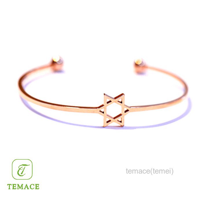 Gelang wanita korea titanium lapis emas 18k model diamond butterfly - 309#-1