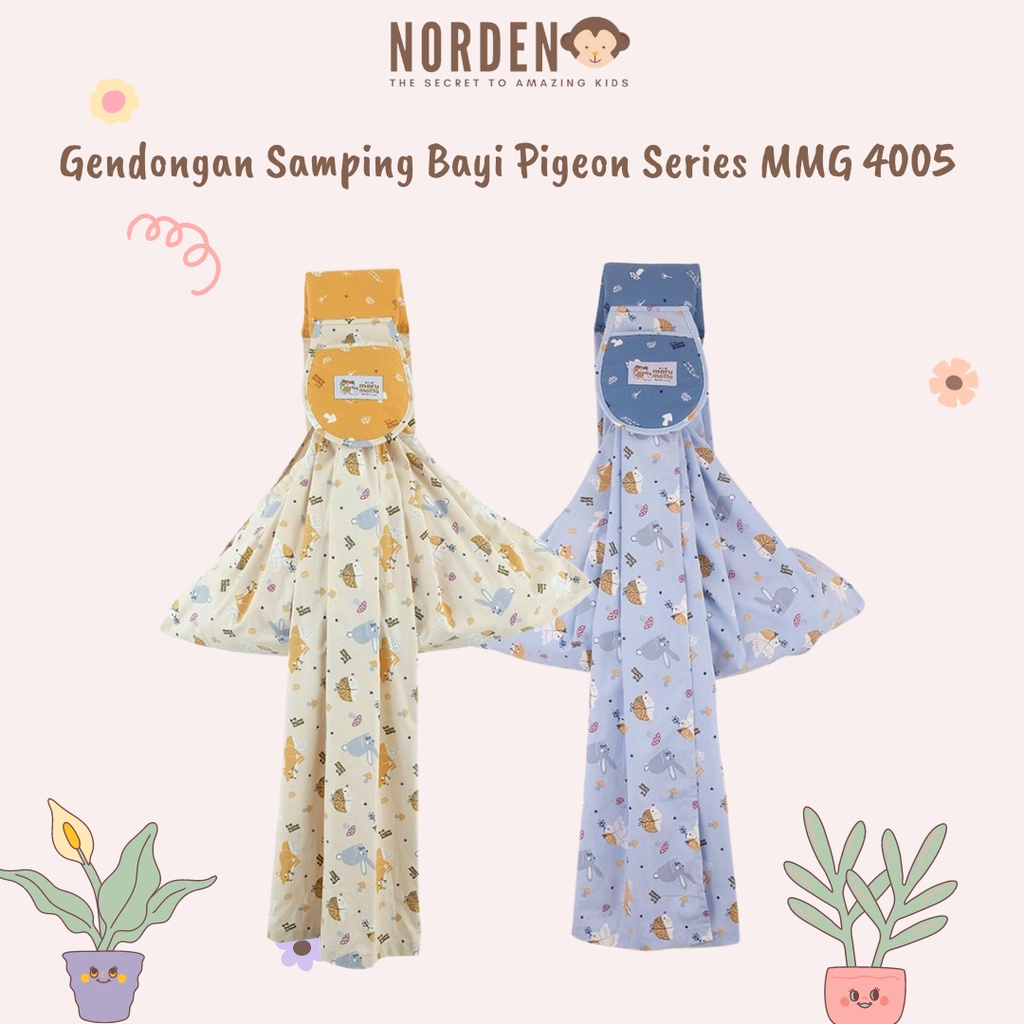 Moru Motto Gendongan Baby Sling 5in1 Pigeon Series MMG 4005