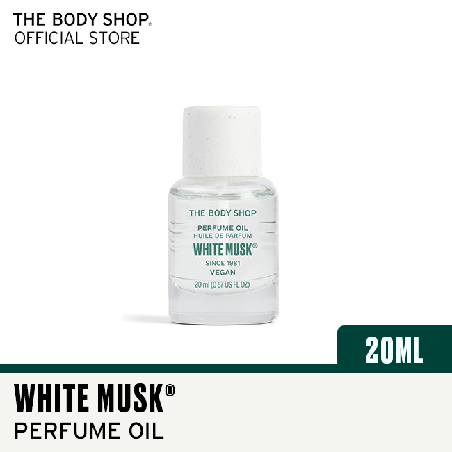 mixv0- The Body Shop White Musk Perfume Oil Parfum EDP 20ml
