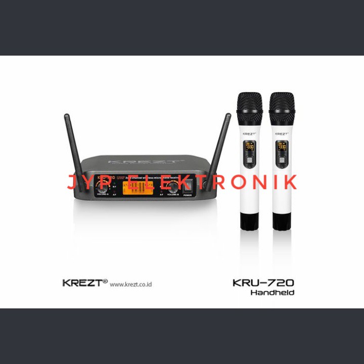 MIC WIRELESS KREZT KRU 720 / KRU720 HANDHELD
