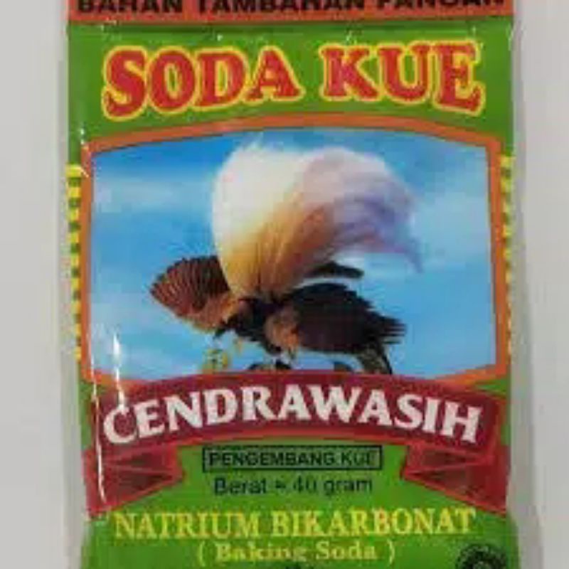 

Soda Kue Cap Cendrawasih 40gr