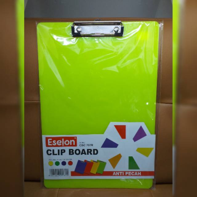 

Papan Jalan / Papan Ujian / Clip Board Eselon Warna Flourens