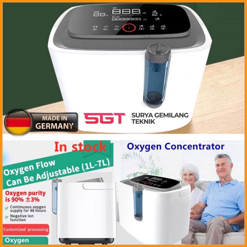 Mesin Oksigen Konsentrator 1-7L Nebulizer Portable Concentrator Oxygen