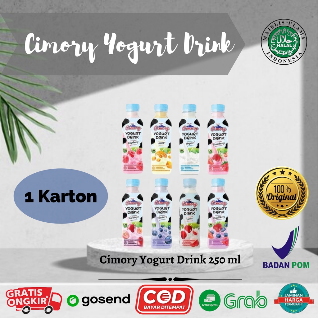 

Cimory Yogurt Drink / Yougurt Cimory Chimory 1 Karton / Dus 24 x 250 ml Bisa Mix Rasa Murah Dan Berkualitas By Healthylife88