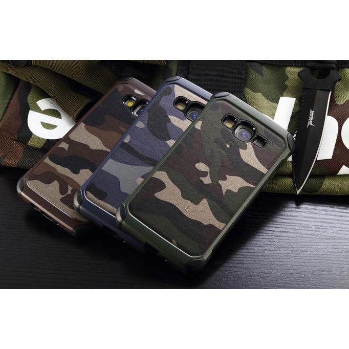 NEW CASE ARMY SAMSUNG GRAND PRIME G530 SOFT+HARD SLIM BACK COVER/SPIGEN MILENIA