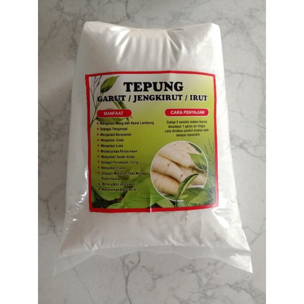 

Tepung Garut / irut / Jengkirut 500gr