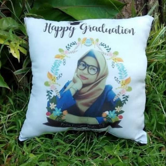 Bantal Printing Custom / Bantal Custom / Bantal wisuda
