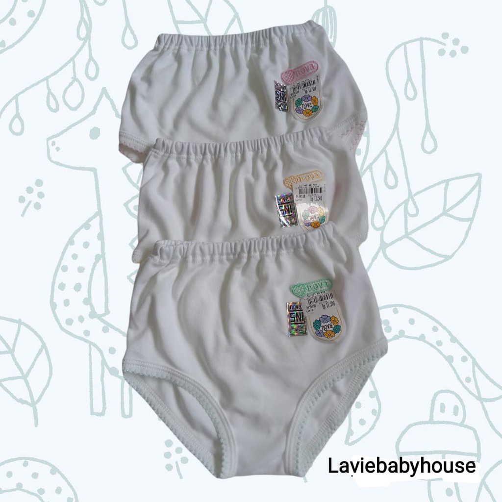 Nova Celana Dalam Bayi / Anak Perempuan