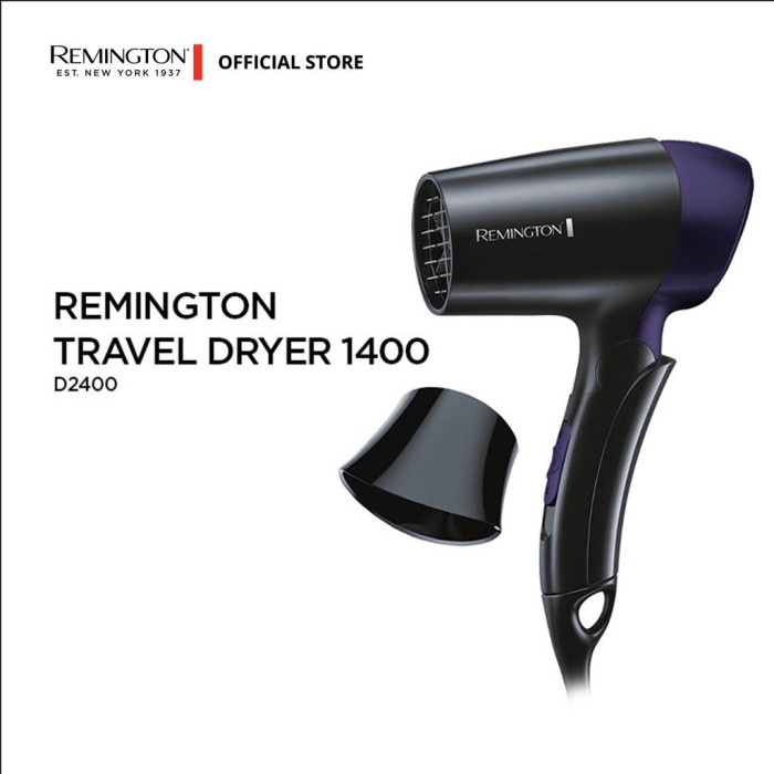 REMINGTON HAIRDRYER D2400 / hairdryer remington travel 1400 watt / travel hair dryer / hair dryer