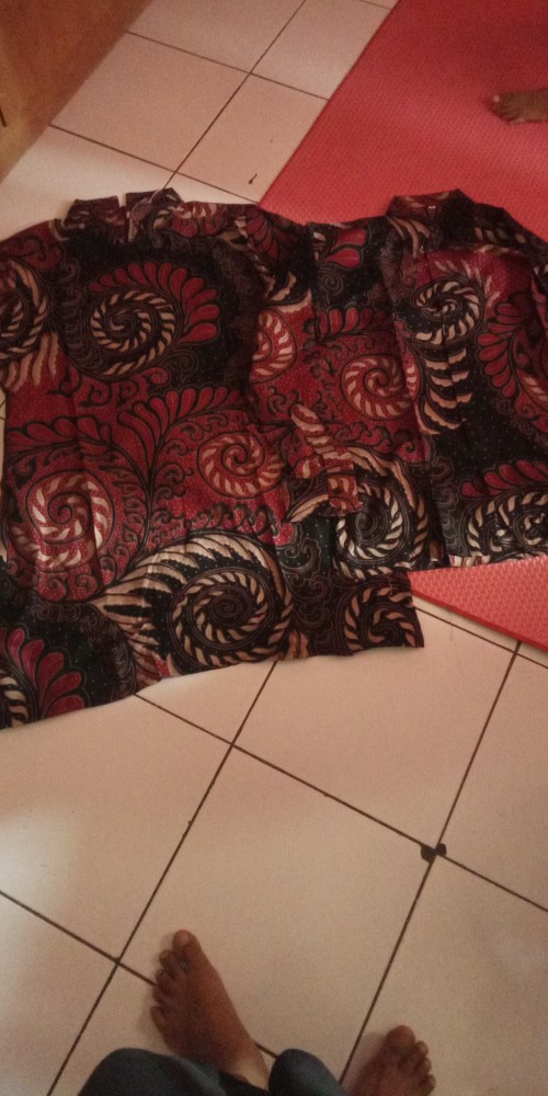 Baju Batik Couple Coupel Kemeja Tunik Sarimbit Pasangan Kapelan Seragam Kerja Kapel Premium Terbaru