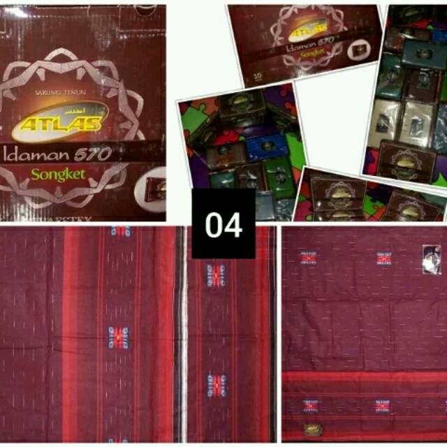 Sarung Atlas idaman songket 570 original