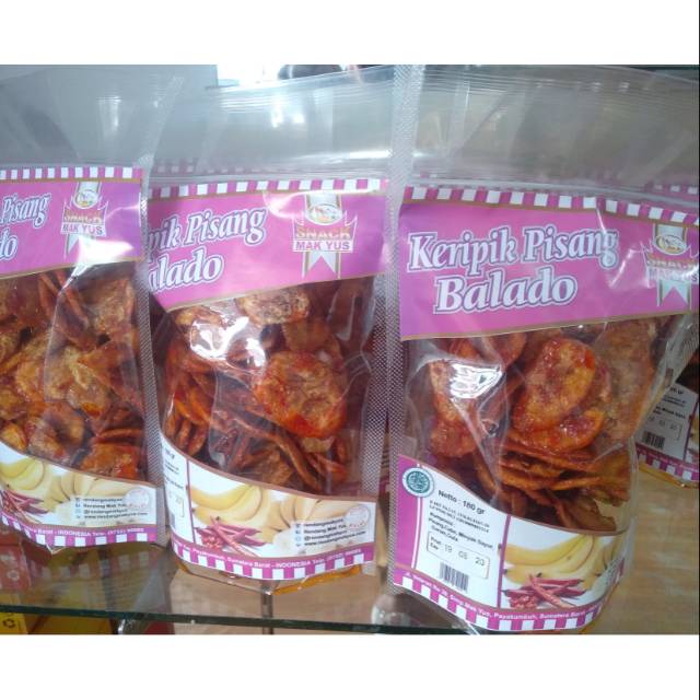 

Keripik Pisang Balado Makyus