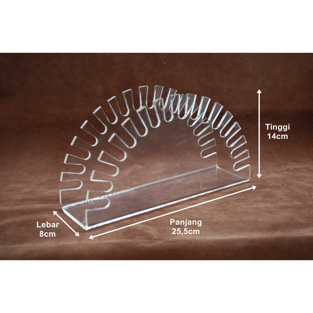 Acrylic Tempat CD/Kaset