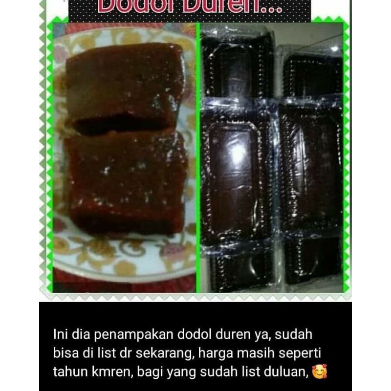 DODOL DURIAN /DOFO ORIGINAL ASLI LAHAT PALEMBANG