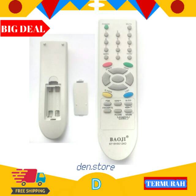 Remot Remote TV LG Tabung slim jadul