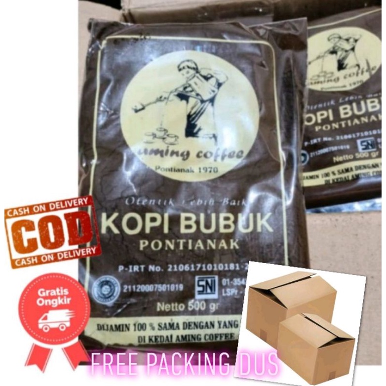 

KOPI AMING 500 GRAM KOPI KHAS PONTIANAK