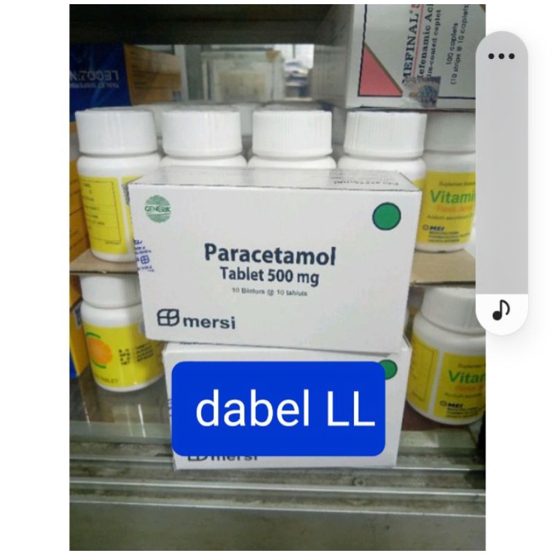 paracetamol botol