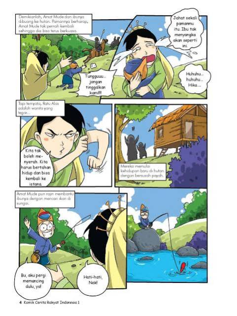 Komik Cerita Rakyat Indonesia 1 Buku Anak Educomics Bip Gramedia