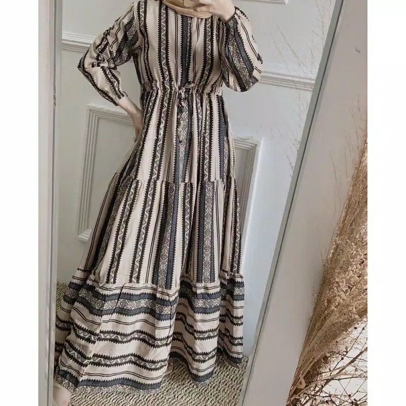 GAMIS HOMEY GLAMOUR DRESS TRYPI DRESS OLEA DRESS RAYON