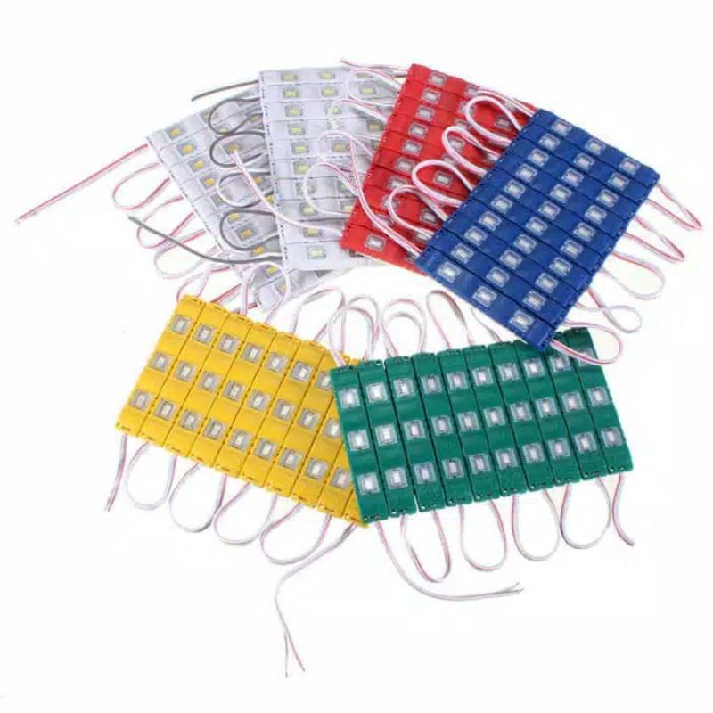 Lampu led strip modul 3 mata kecil