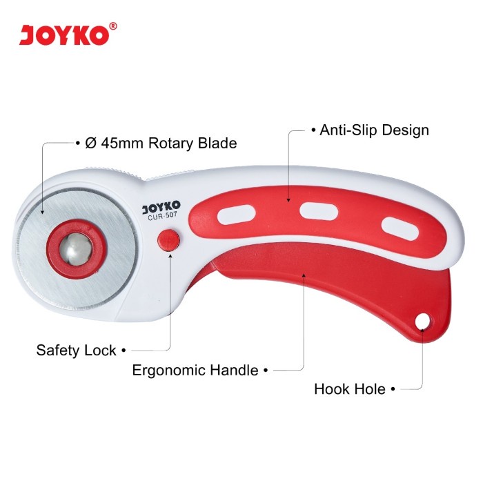 

Gaya Rotary Cutter Joyko Cur-507 Original Terbatas