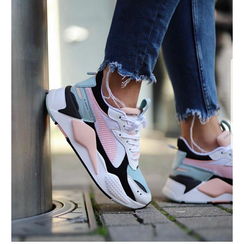 PUMA RS-X REINVENTION WHITE PEACH BUD PREMIUM QUALITY