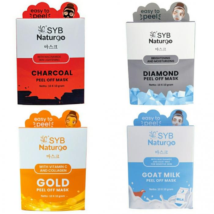 ❤️ Cloudy ❤️ SYB Face Mask 10gr Naturgo Natur90 Peel Off Mask - Masker Wajah Organik