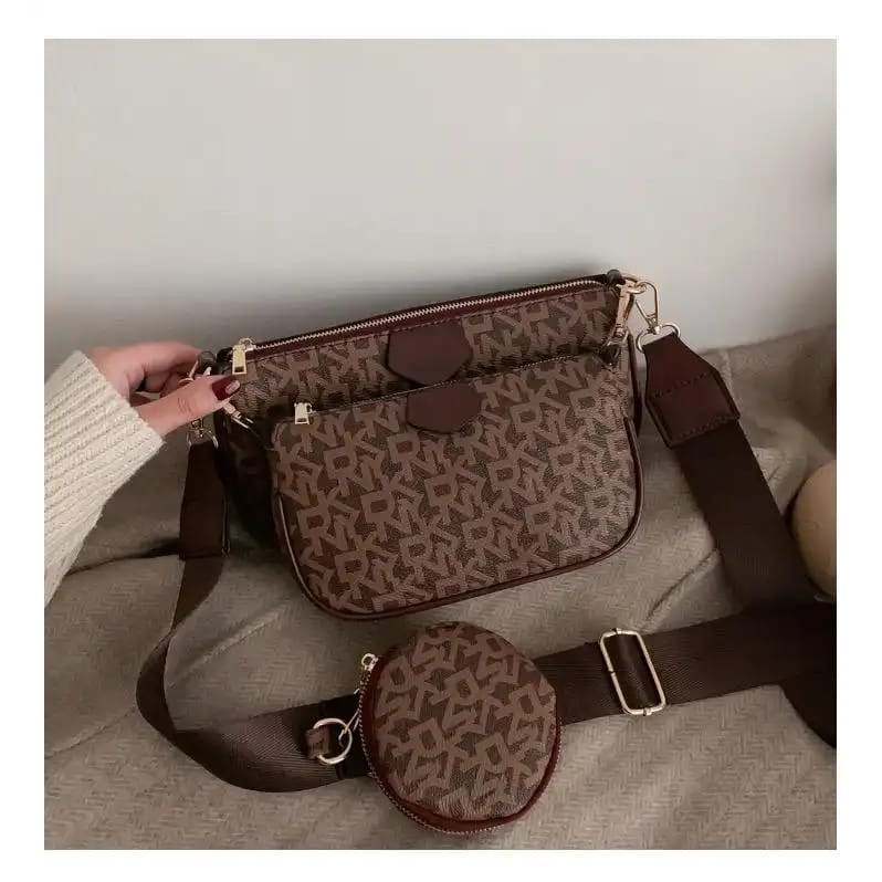 GI 3343 RISCE TAS 3IN1 SELEMPANG IMPORT WANITA CEWEK PERMEPUAN JAKARTA BATAM JT EL 5714