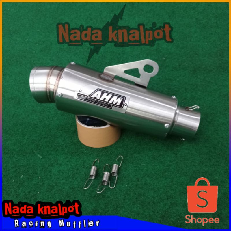 Slencer / Silincer/ Selencer/Slincer knalpot AHM Slincer knalpot Recing Inlet 50 mm Slencer Only