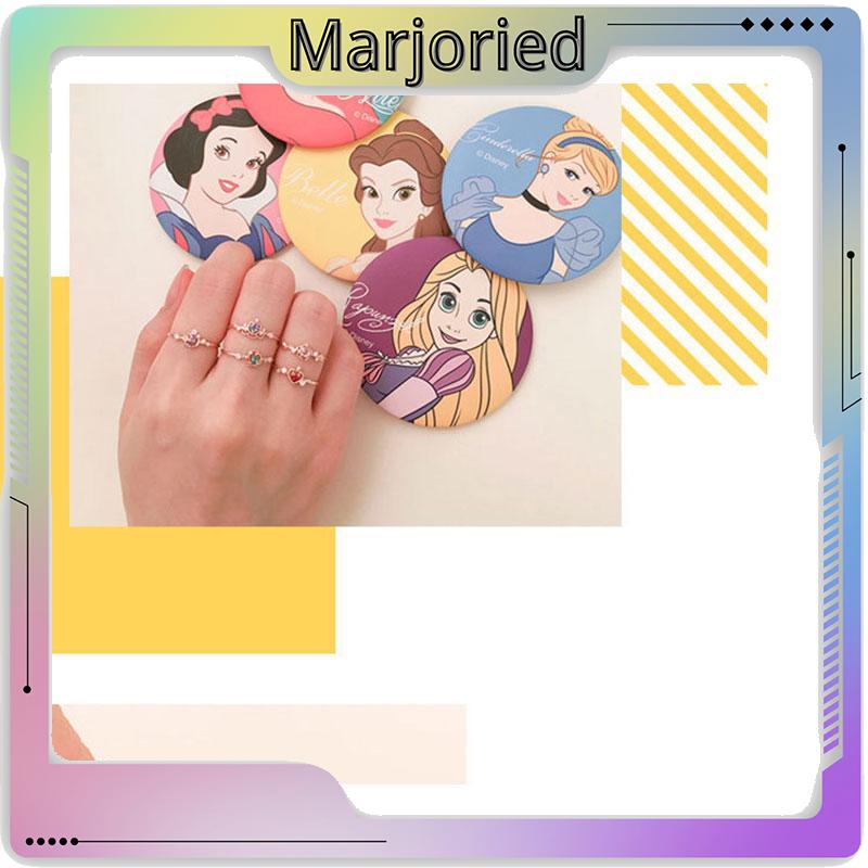 Ready Stock Ring Adjustable Disney Princess Ring 925 Silver Open Crown Ring Version Korea-MJD