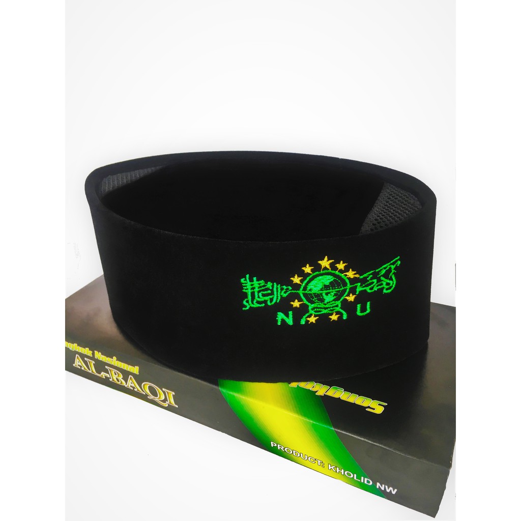 Songkok Nu Ac Bordir Emas/ Songkok Nu Ac Bordir Hijau/ Songkok Nu Ac Bordir Merah Putih