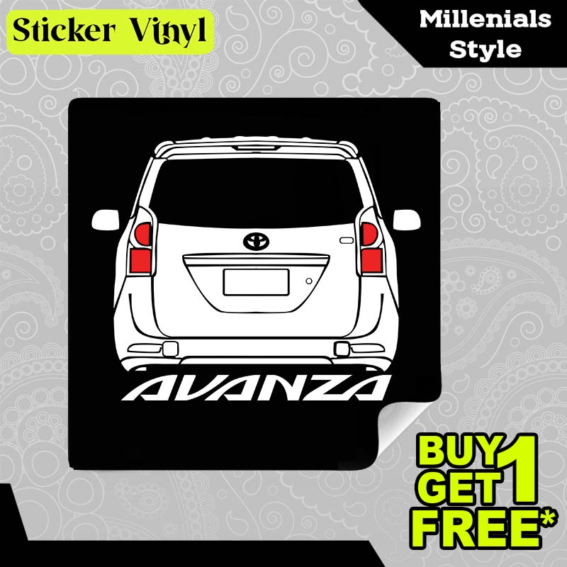 

Stiker Sticker Avanza Mobil Sejuta Umat Gambar Unik Desain Keren dan Kekinian Aesthetic Bahan Vinyl Satuan Anti Air