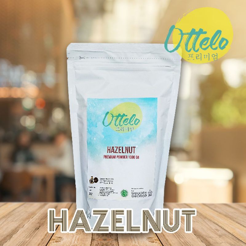 

Powder HAZELNUT 1000gr Merk Ottelo Bubuk Minuman Premium Halal