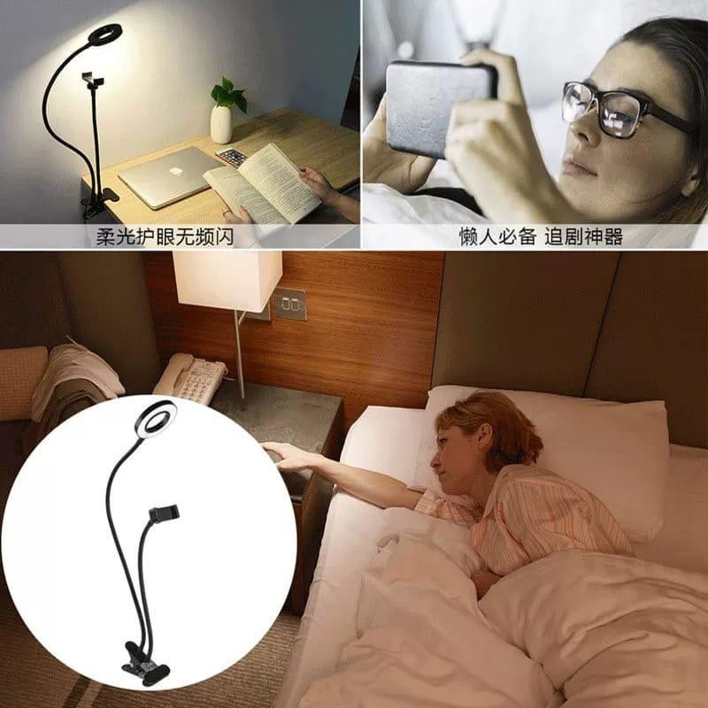 Ringlight Selfie Lazypod dengan Colokan USB