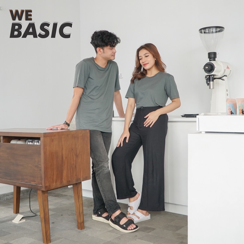 WEBASIC KAOS POLOS PREMIUM COTTON 30S LENGAN PENDEK (Jaminan Bahan Nyaman dan Adem)