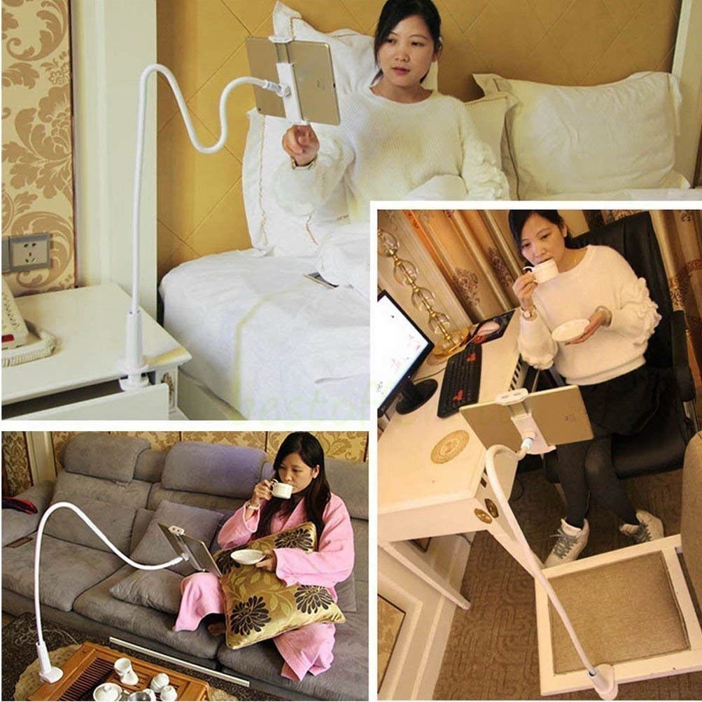 Flexible Lazy Pod X3 Awei Dudukan Multifungsi Stand Mount Mobile Dan Tablet Penjepit Spiral