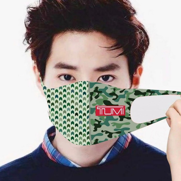 Masker Tumi Full IMPORT | Unisex | PREMIUM | Branded | Elegant |