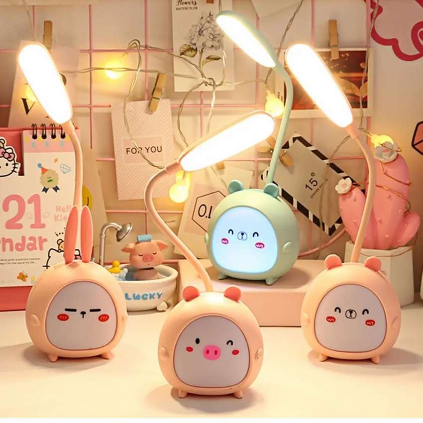 Trend-Lampu Belajar Portable / Lampu Meja Karakter / Lampu Meja Boneka / Lampu meja belajar