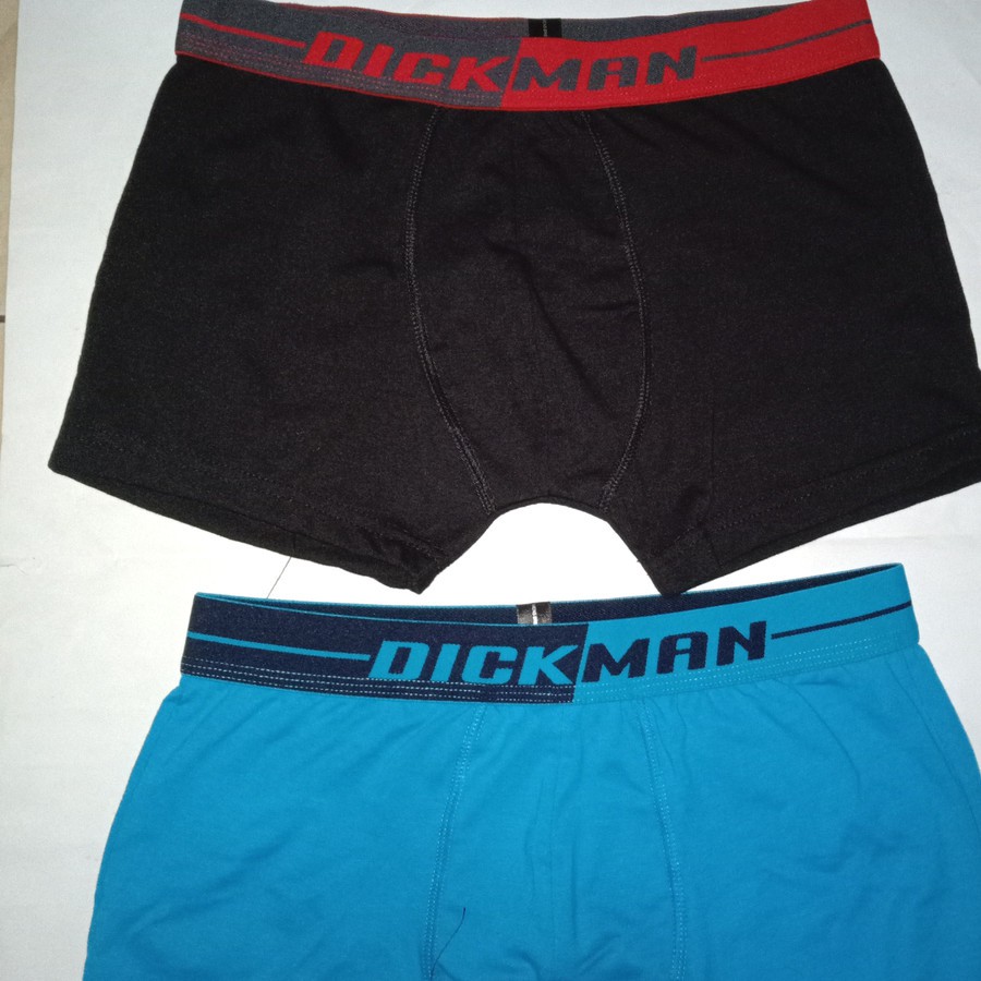 Celana Dalam Pria Dewasa Boxer DICKMAN Warna Random, M L XL isi 3 pcs