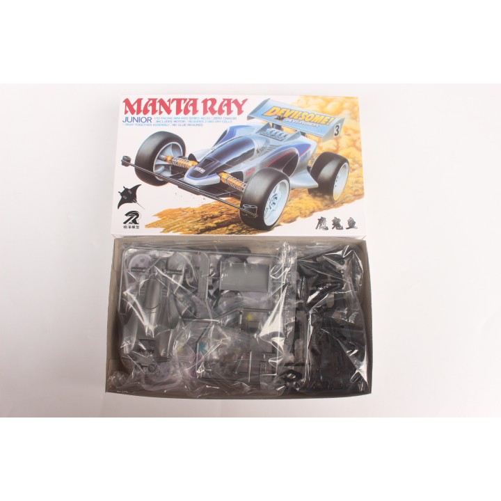 Tamiya Mini 4wd Merk Ruize Manta Ray Junior ZERO Chassis - Mantaray