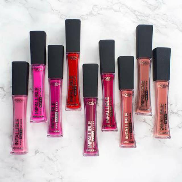 L'OREAL INFALLIBLE PRO-MATTE DAN PRO GLOSS
