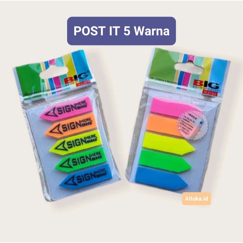 Post It Panah / Sticky Note / Memo / Stick note 44X12 MM